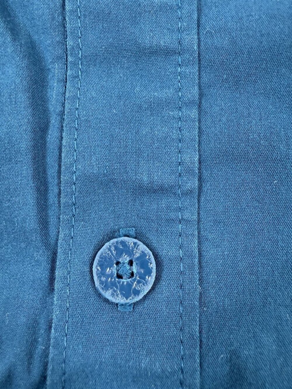 Sitka Mens Shop Shirt Short Sleeve Button Up Size 2XL Blue Outdoor Workwear - Picture 16 of 16